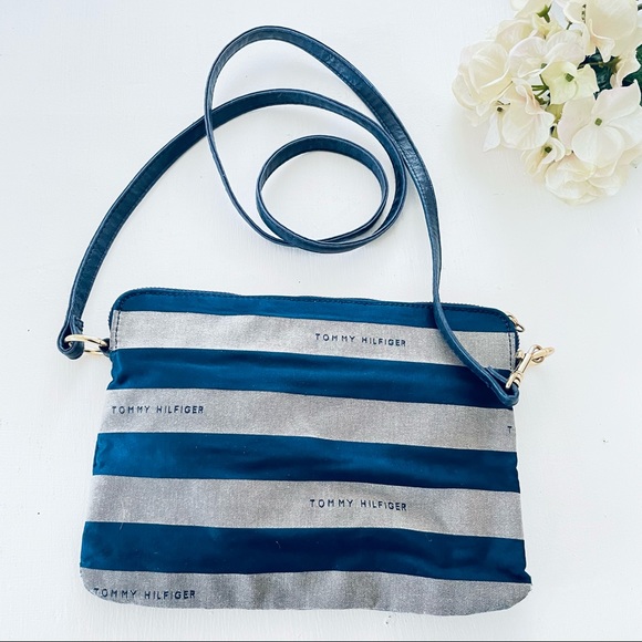 Tommy Hilfiger  crossbody blue gray - Picture 3 of 7